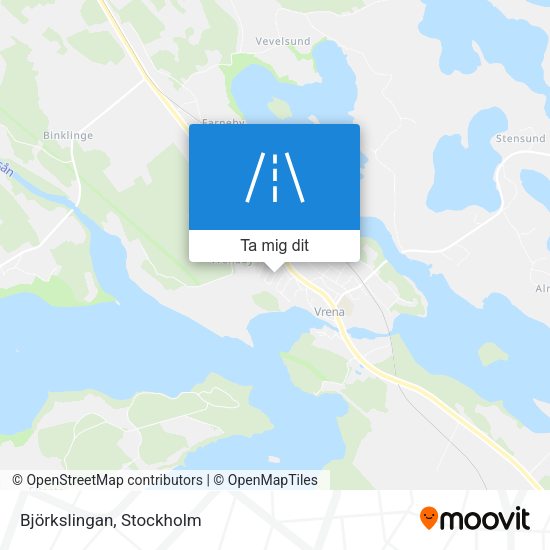 Björkslingan karta
