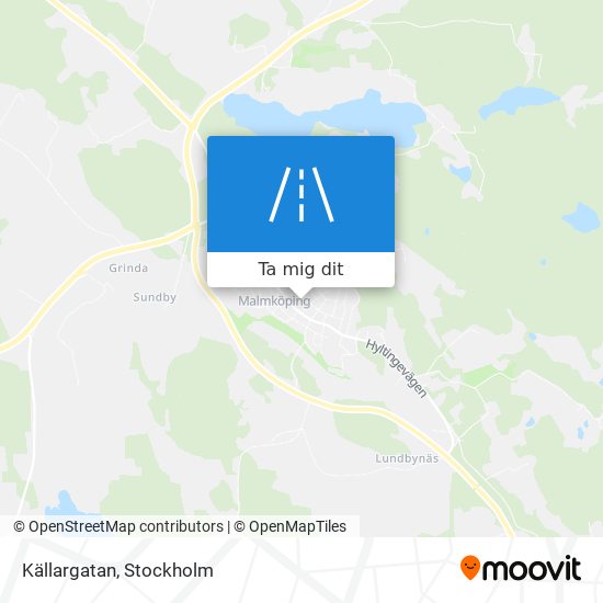 Källargatan karta