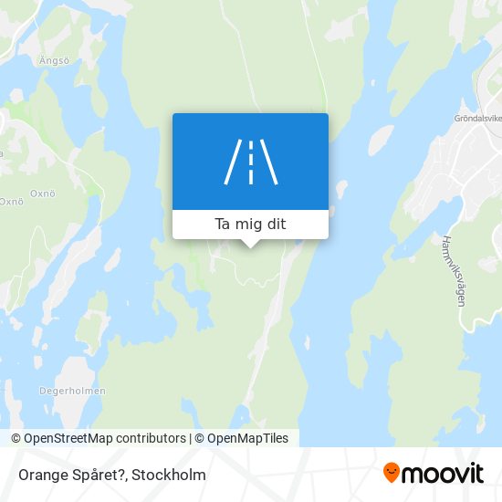 Orange Spåret? karta