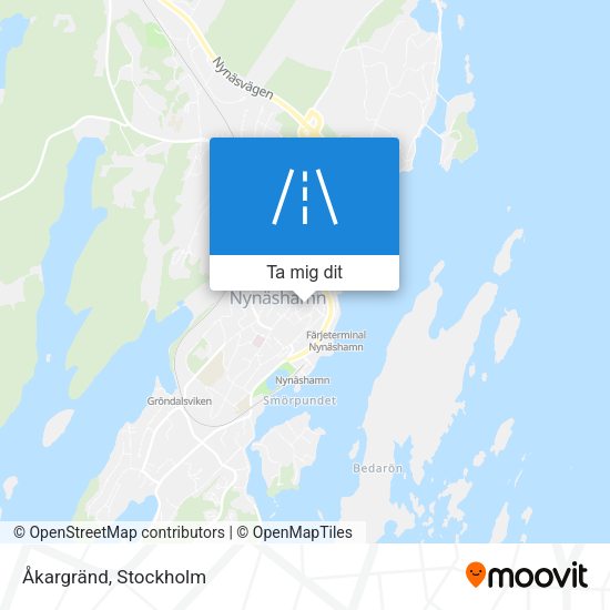 Åkargränd karta