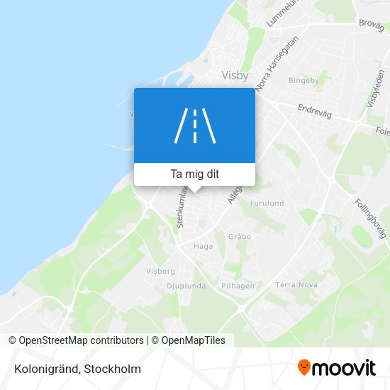 Kolonigränd karta