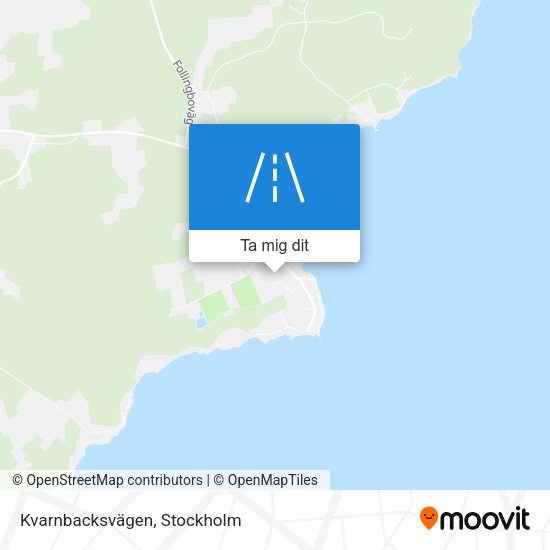 Kvarnbacksvägen karta