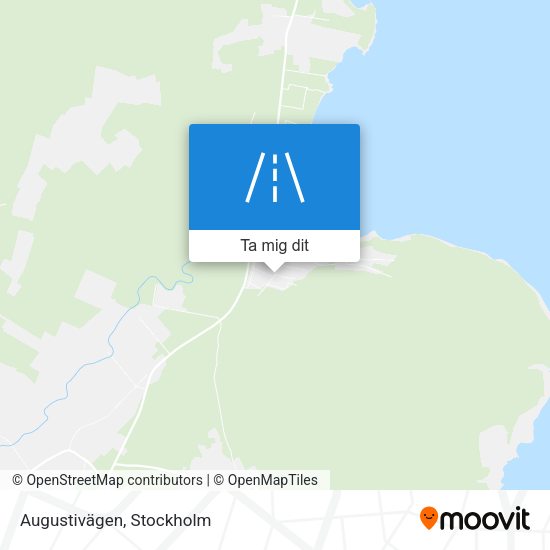 Augustivägen karta