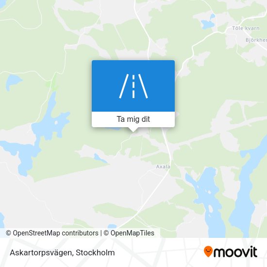 Askartorpsvägen karta