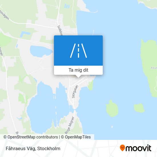 Fåhraeus Väg karta