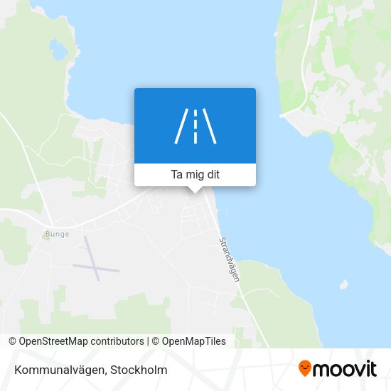 Kommunalvägen karta