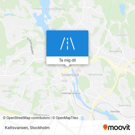 Kattsvansen karta