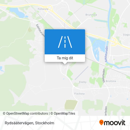 Rydsäätervägen karta