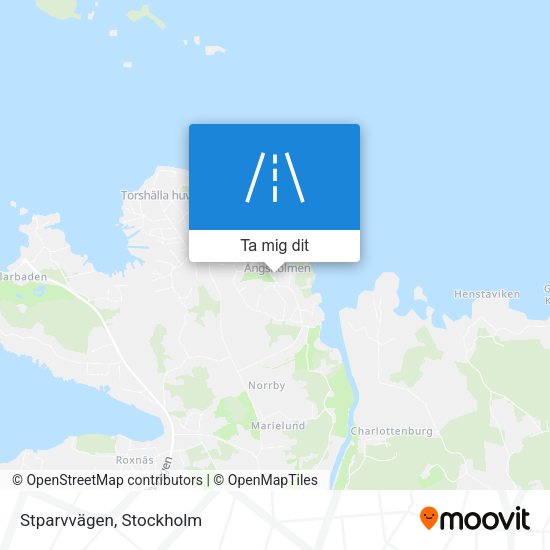 Stparvvägen karta