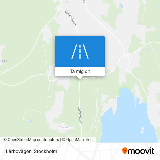 Lärbovägen karta