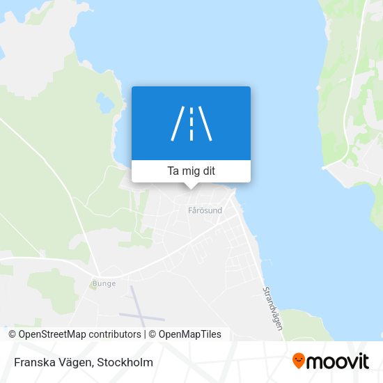 Franska Vägen karta