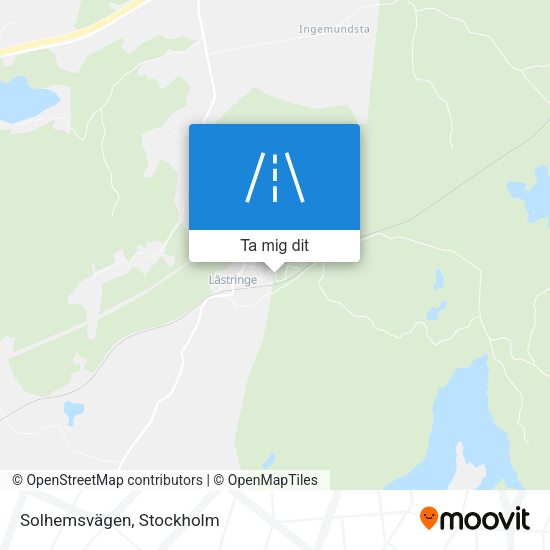 Solhemsvägen karta