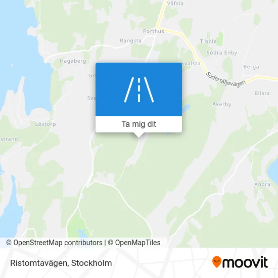 Ristomtavägen karta