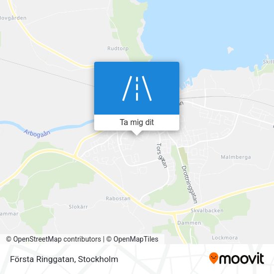 Första Ringgatan karta