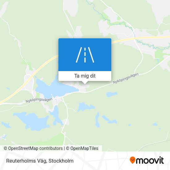 Reuterholms Väg karta