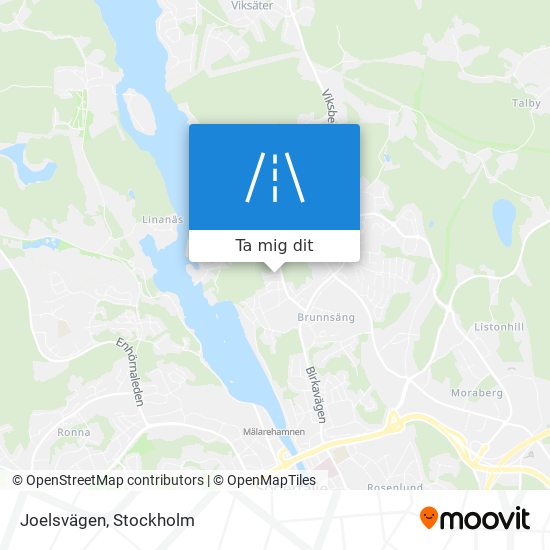 Joelsvägen karta