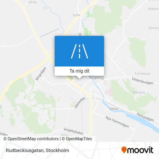Rudbeckiusgatan karta