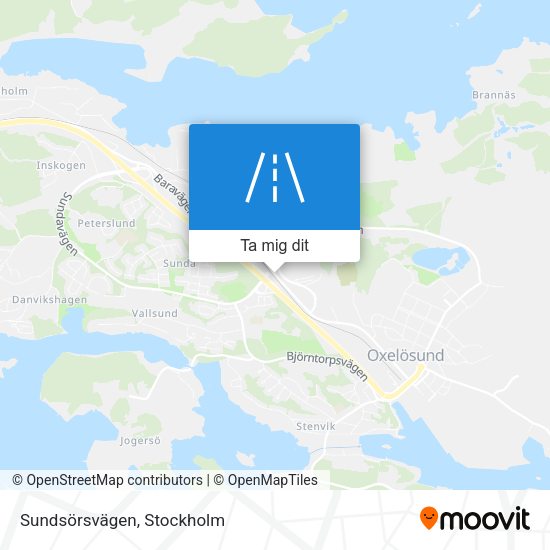 Sundsörsvägen karta