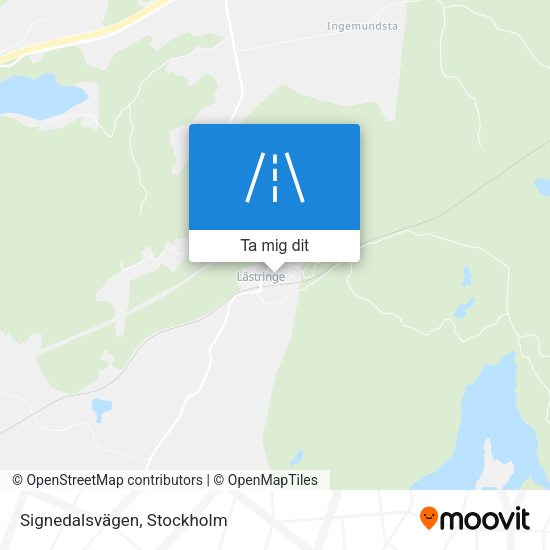 Signedalsvägen karta