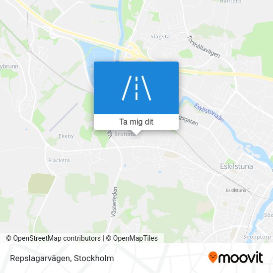 Repslagarvägen karta