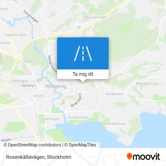 Rosenkällavägen karta
