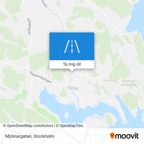 Mjölnargatan karta
