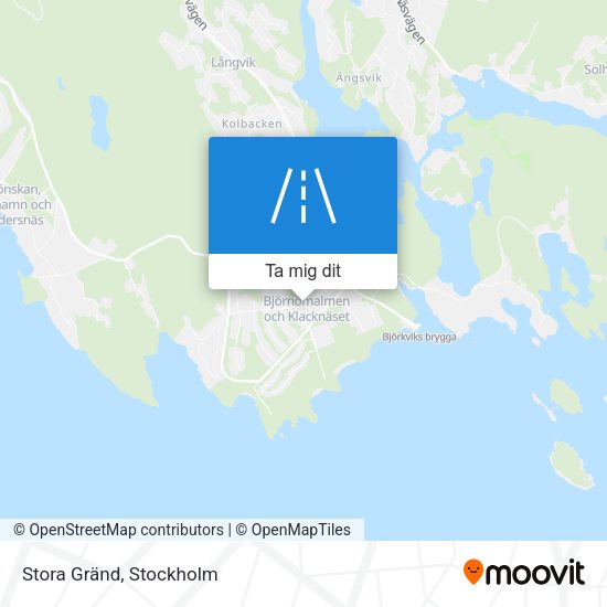 Stora Gränd karta