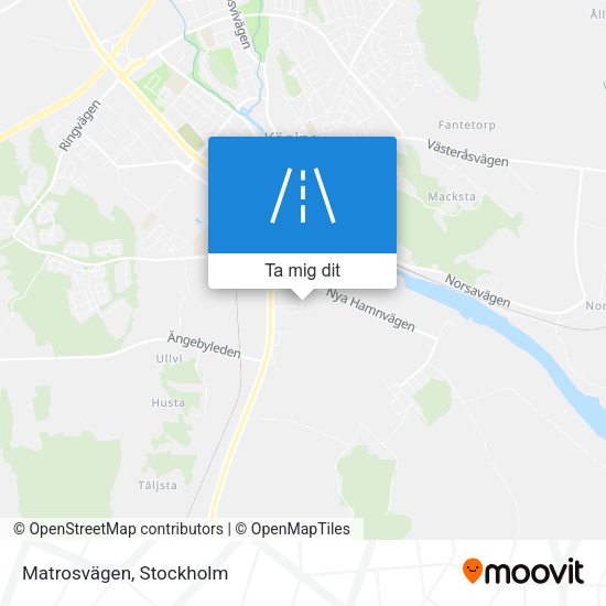 Matrosvägen karta