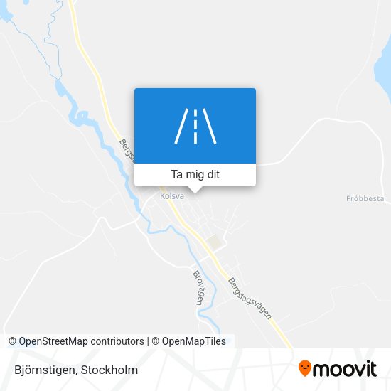 Björnstigen karta