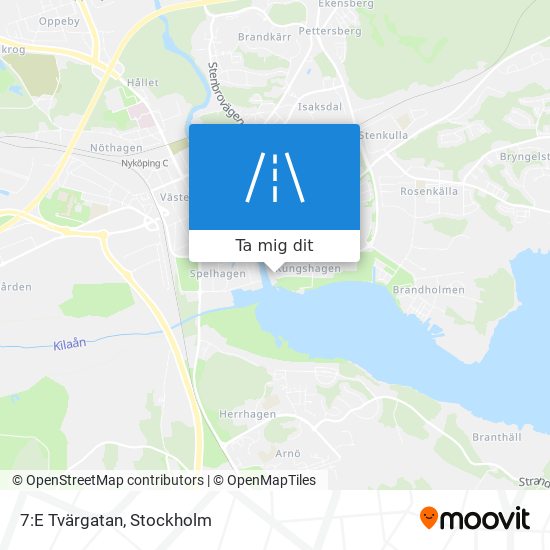 7:E Tvärgatan karta