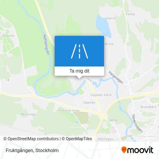 Fruktgången karta