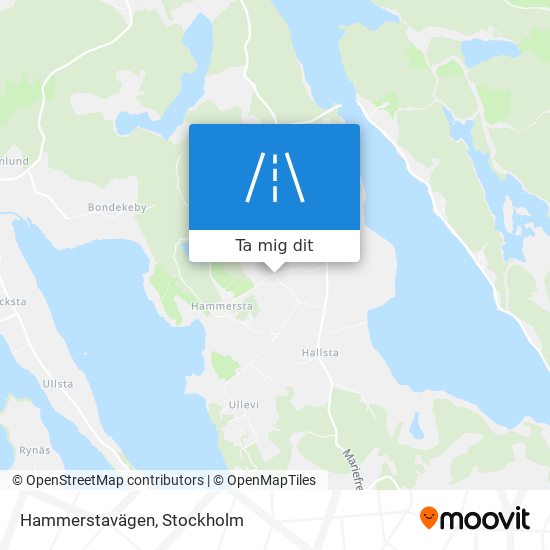 Hammerstavägen karta