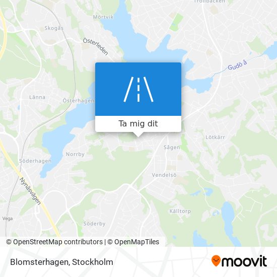 Blomsterhagen karta