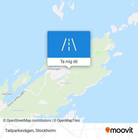Tallparksvägen karta
