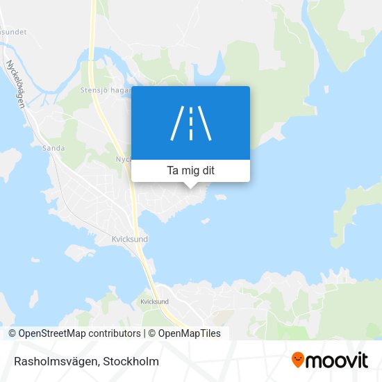 Rasholmsvägen karta