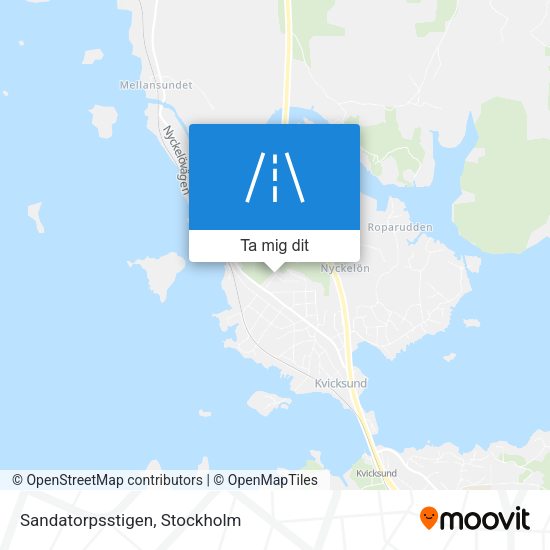 Sandatorpsstigen karta