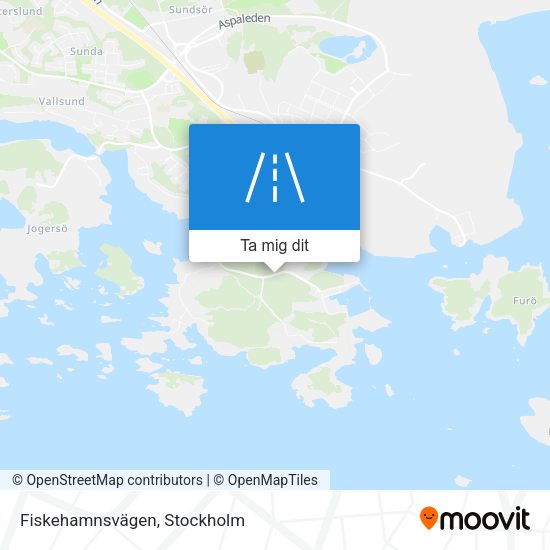 Fiskehamnsvägen karta