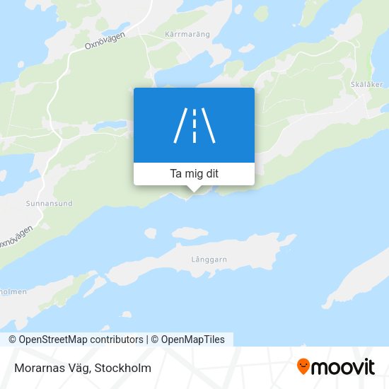 Morarnas Väg karta