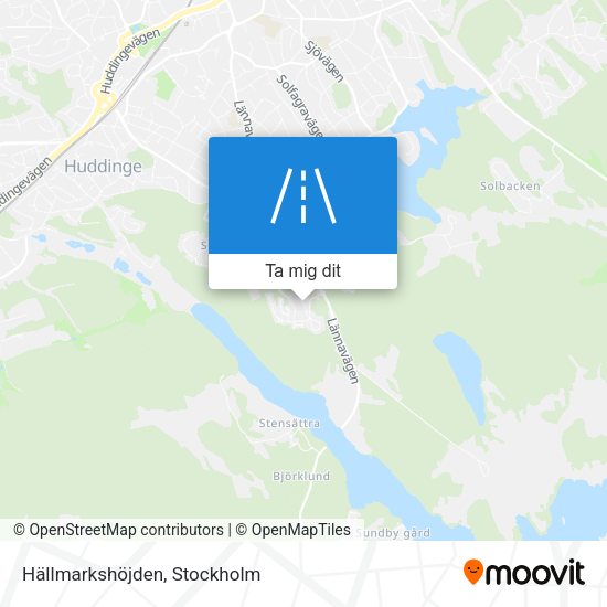 Hällmarkshöjden karta