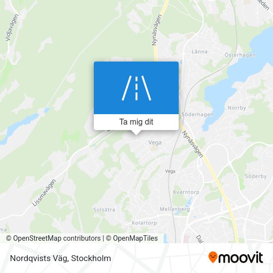 Nordqvists Väg karta
