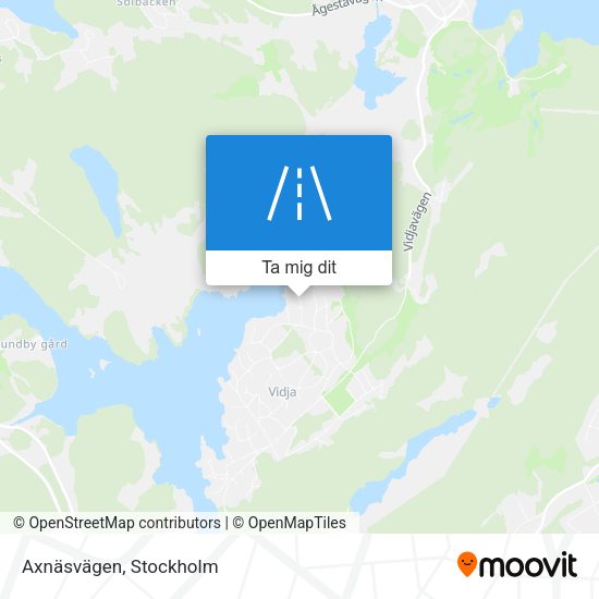 Axnäsvägen karta