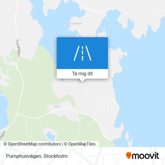 Pumphusvägen karta
