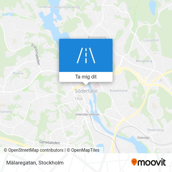 Mälaregatan karta