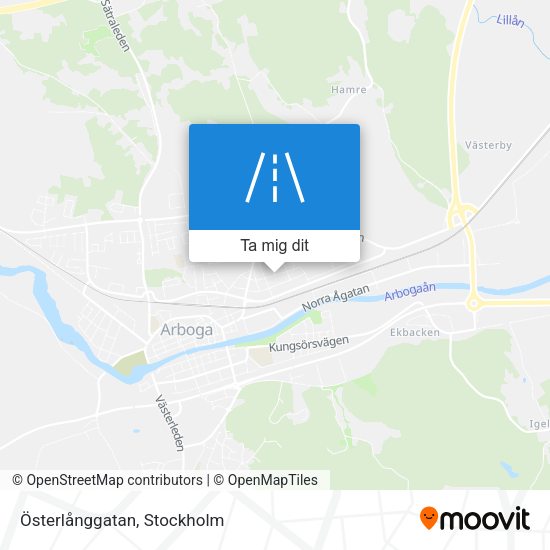 Österlånggatan karta