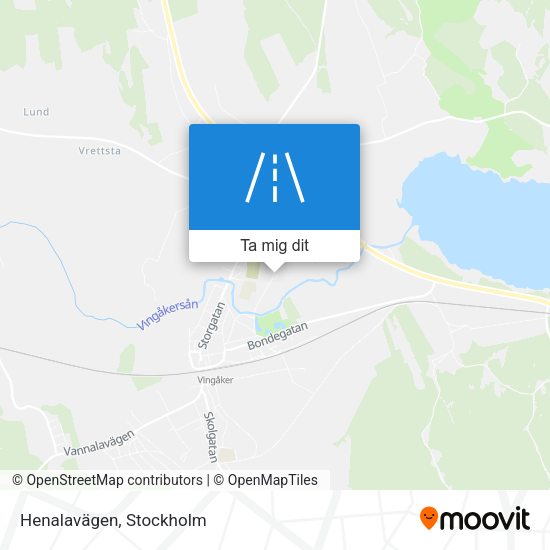 Henalavägen karta