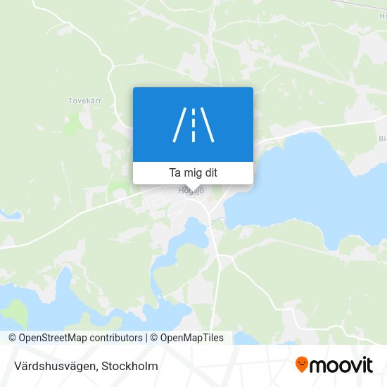 Värdshusvägen karta