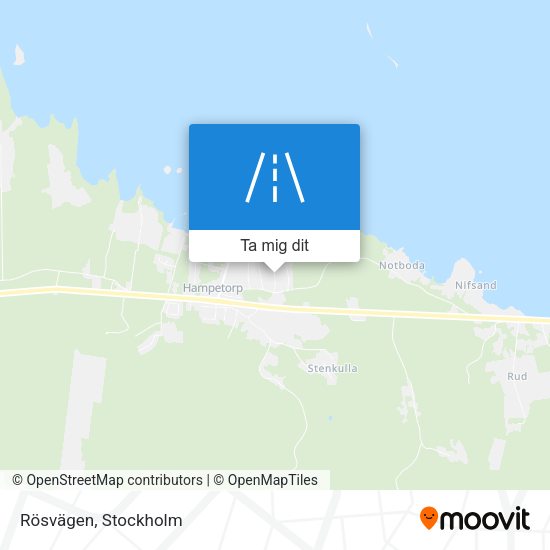 Rösvägen karta