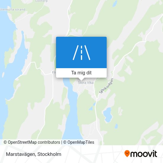 Marstavägen karta
