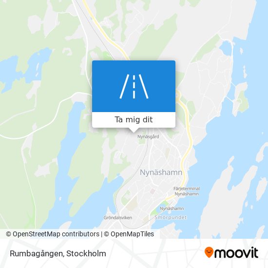 Rumbagången karta