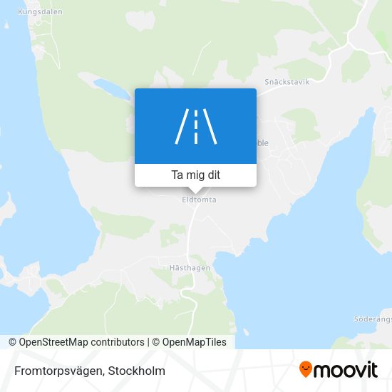 Fromtorpsvägen karta